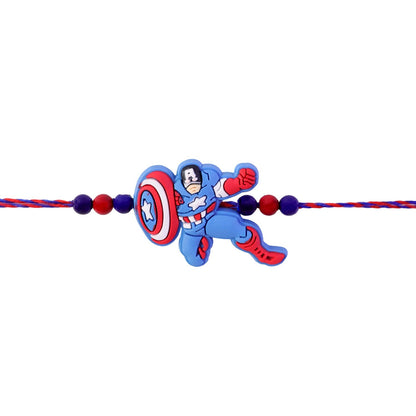 Superhero Character Kids Traditional Rakhi for Brother (5pcs)