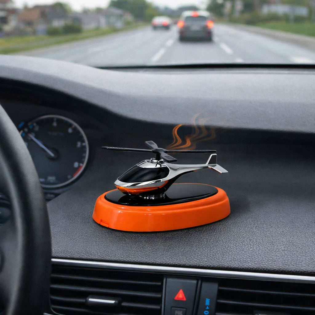 Helicopter Car Dashboard Fragrance Diffuser with Rotating Propeller Design (ANY COLOR)