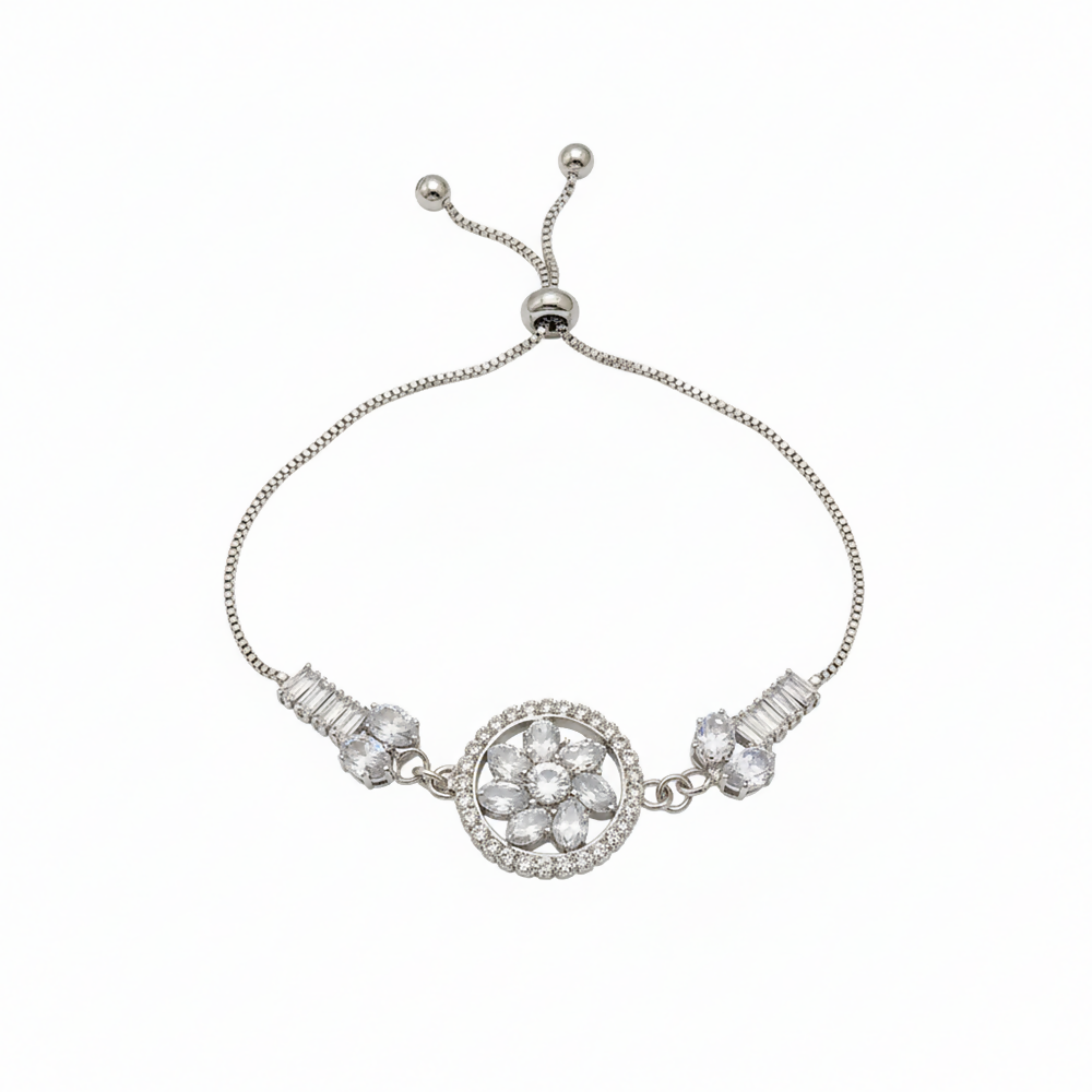 Luxury AD Floral Motif Bracelet perfect for all functions