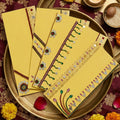 Premium Handcrafted Mirror Work Shagun Envelopes – Elegant Gift Packaging