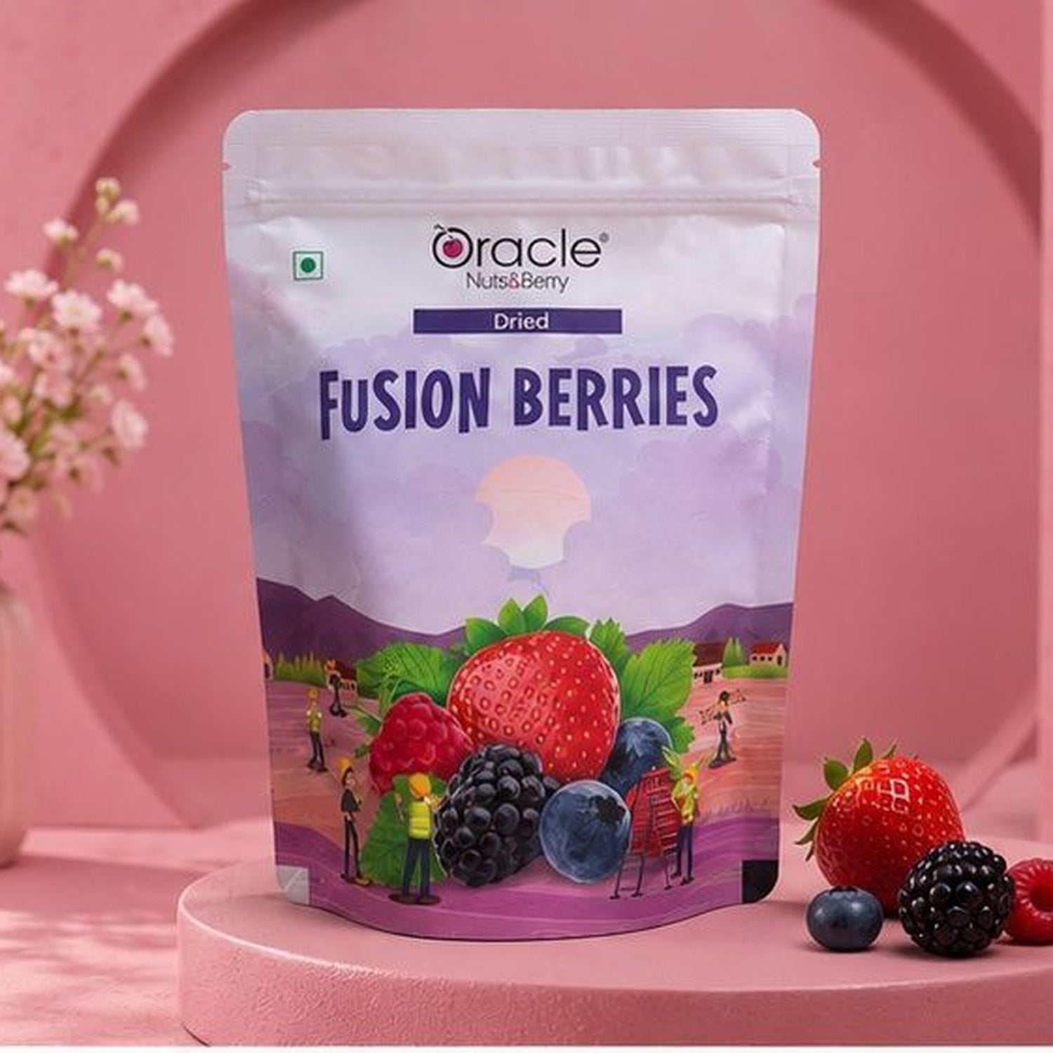 Close-up of chewy dried berries, perfect for cereals and desserts