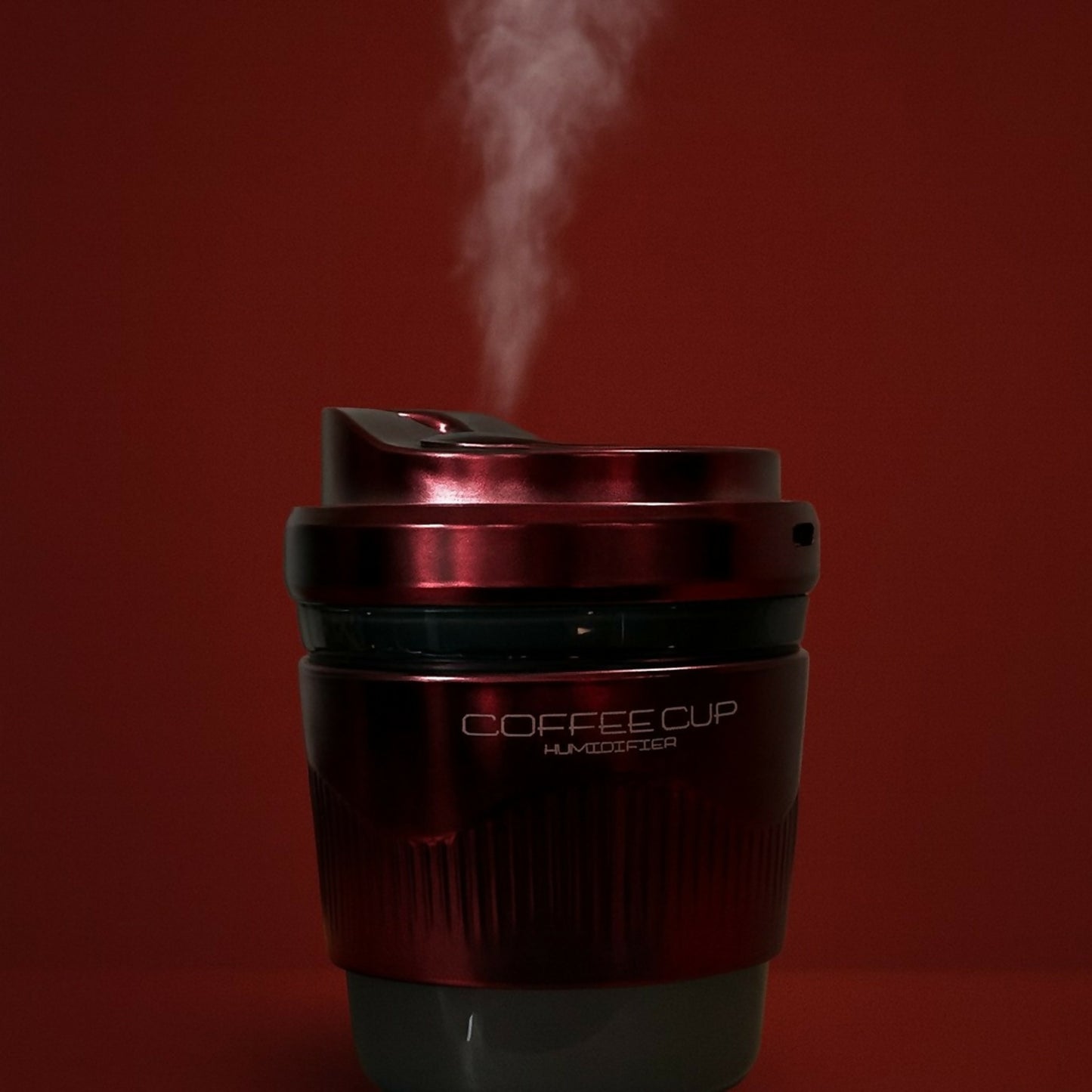 USB Coffee Cup Mini Humidifier 200ml Portable Cool Mist for Car & Office