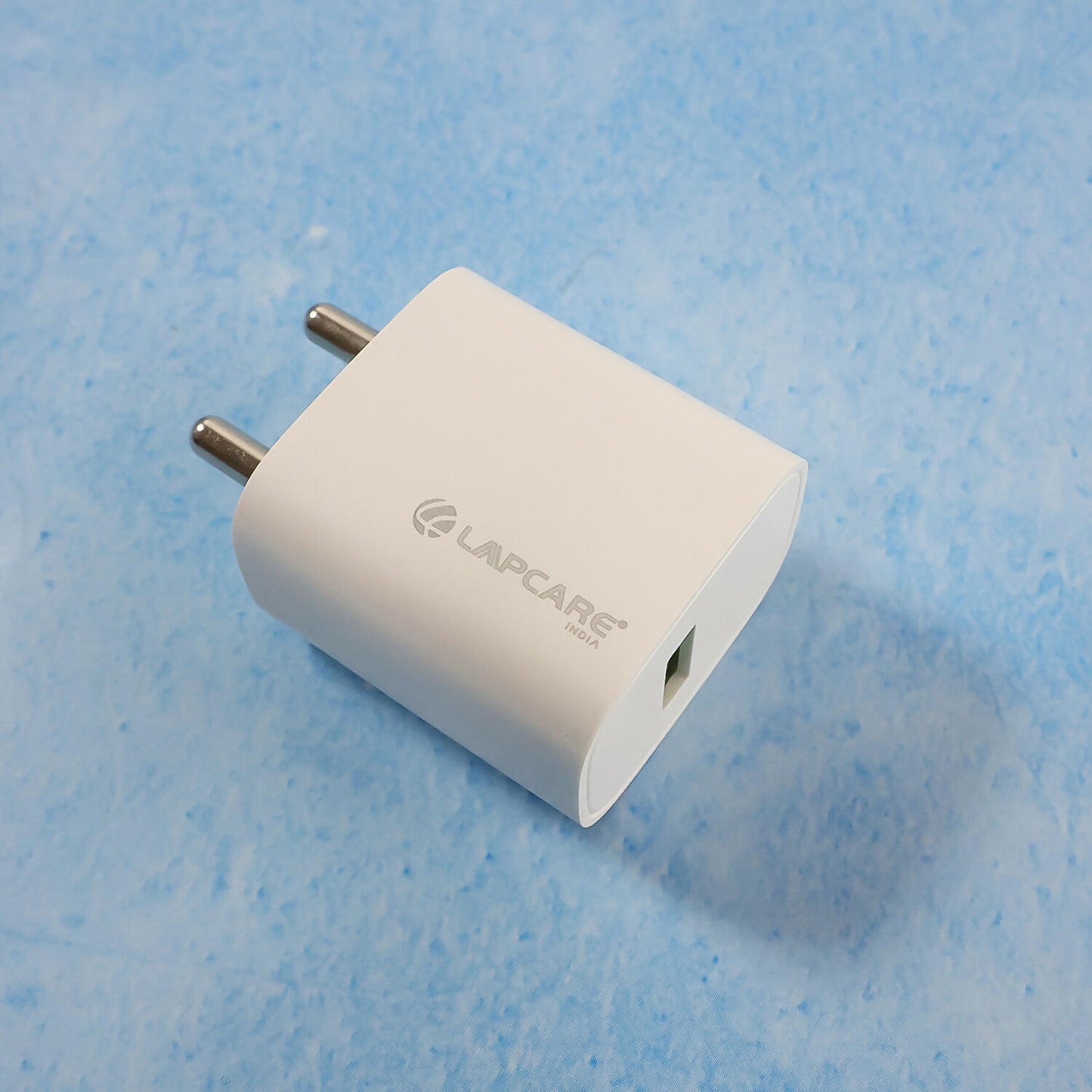 Lapcare USB Fast 20W Charging Adapter with USB to Type C Cable for Smartphones and Devices