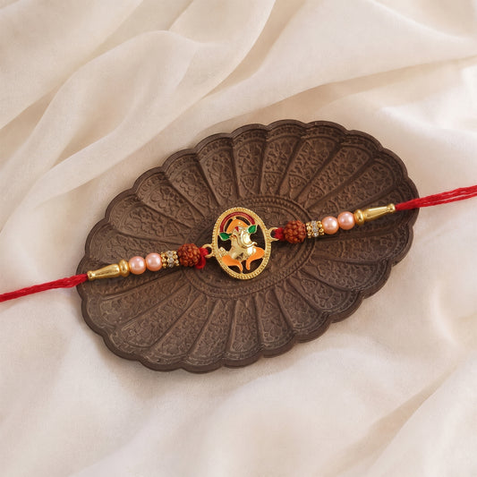 Traditional Ganesha Design Rakhi (1 Pc)