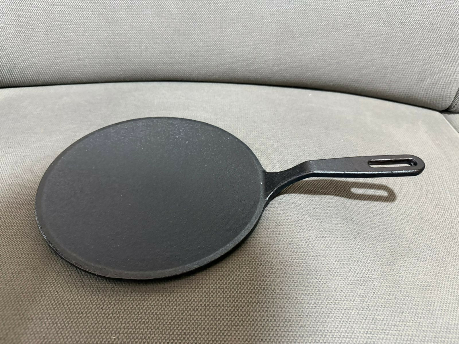Vikas Cast Iron Roti Tawa in kitchen setting