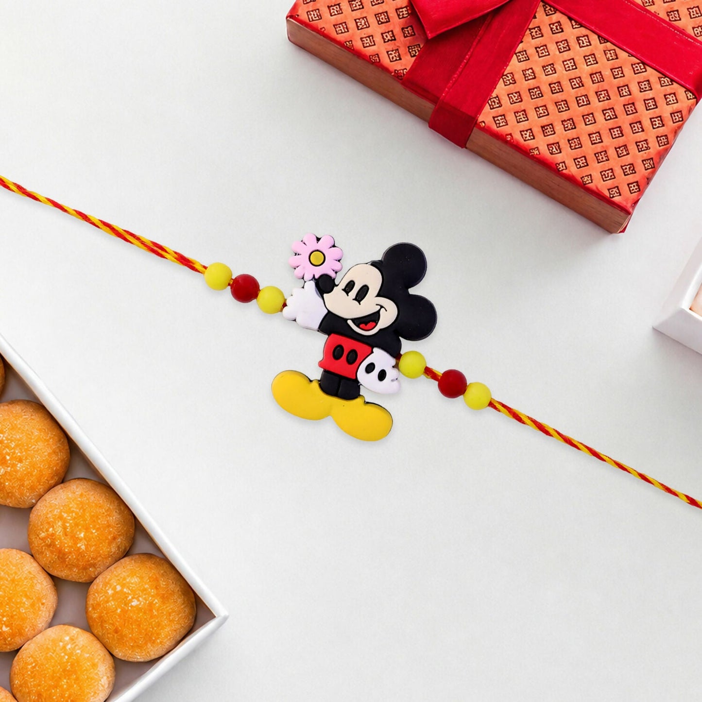 Kids Rakhi Cute Cartoon Mouse Design for Brother (10pcs)