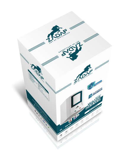 ZADAP 3kW Instant Geyser 4 Way Safety (3L)