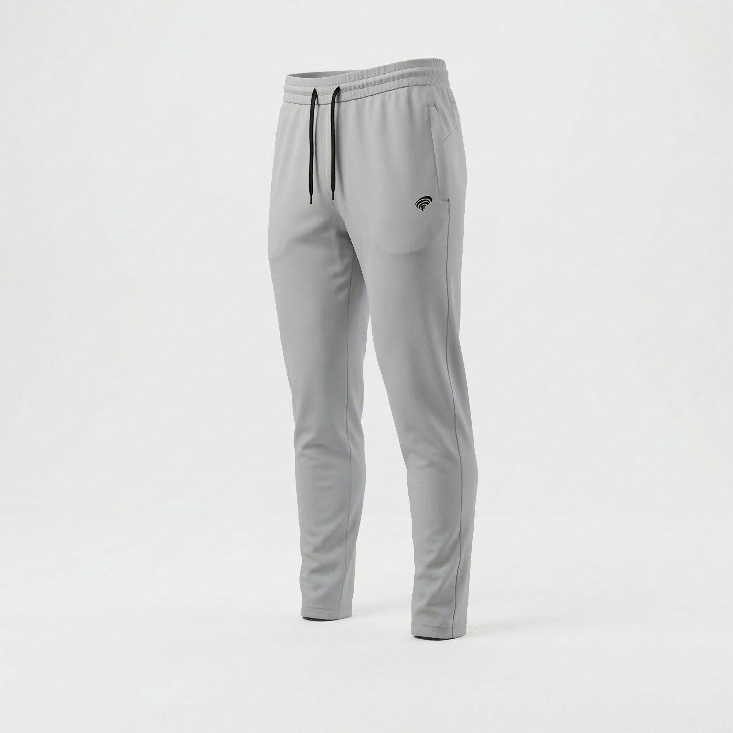 Men’s premium sports track pants material close-up