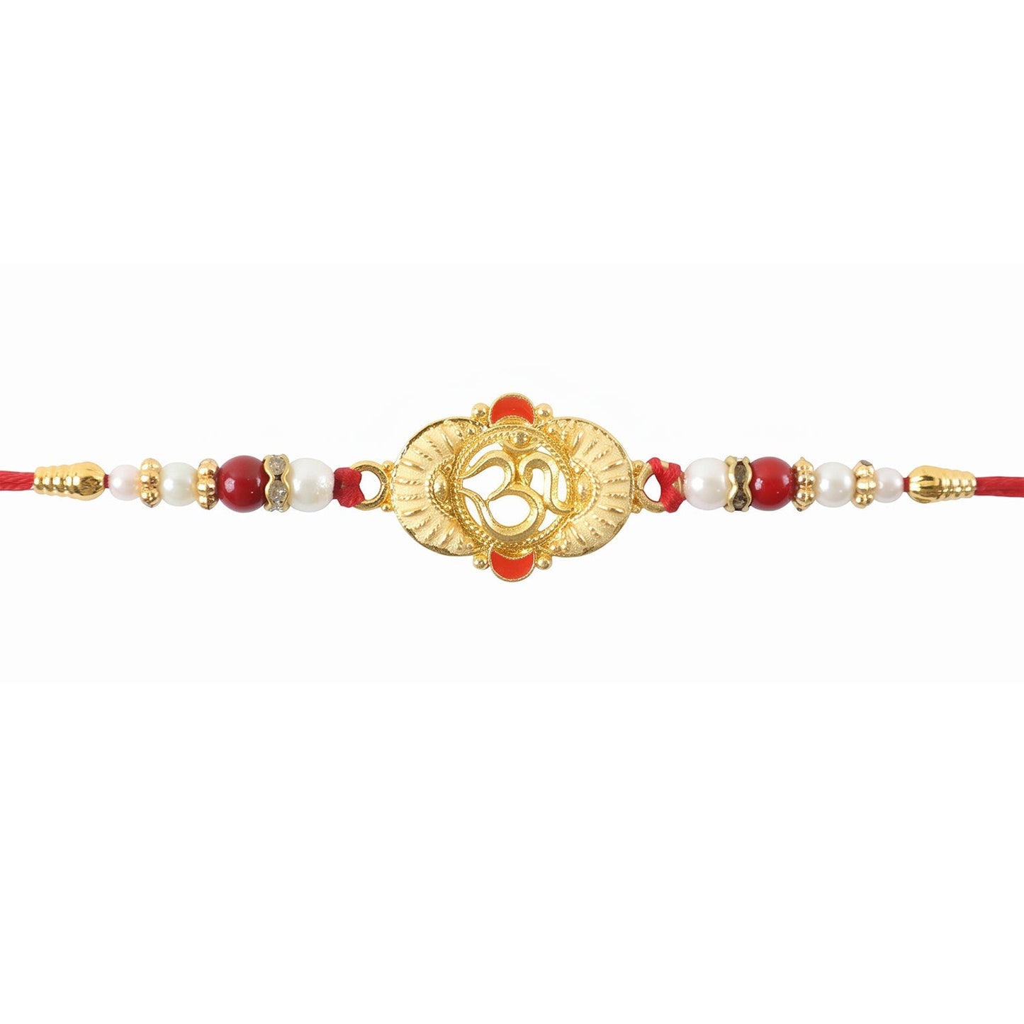 Om Design Rakhi for Raksha Bandhan Special Occasion (5pcs)