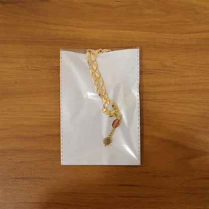 Shree Ram Gada Pendant Gold Chain Necklace