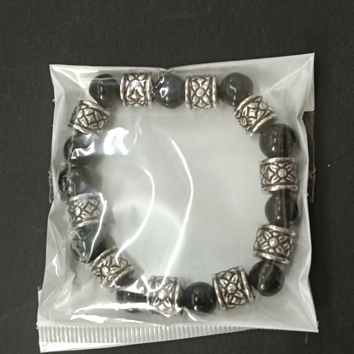 Oxidised Beads Bracelet