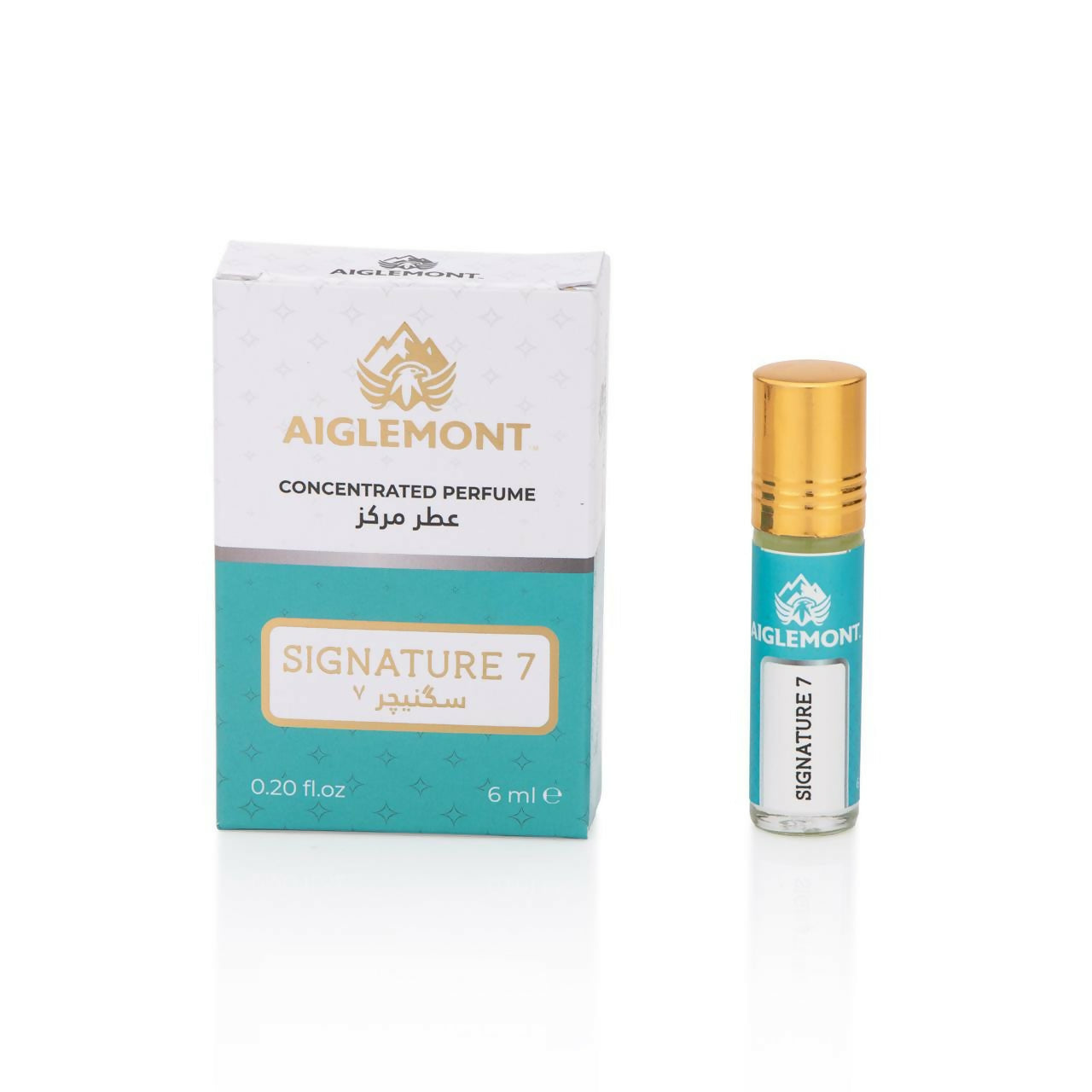 Aiglemont Signature 7, 6ml Roll-on, Alcohol free, Long Lasting Non-Alcoholic Attar Attar, Ittar, Itr, Atar, Athar, Itra