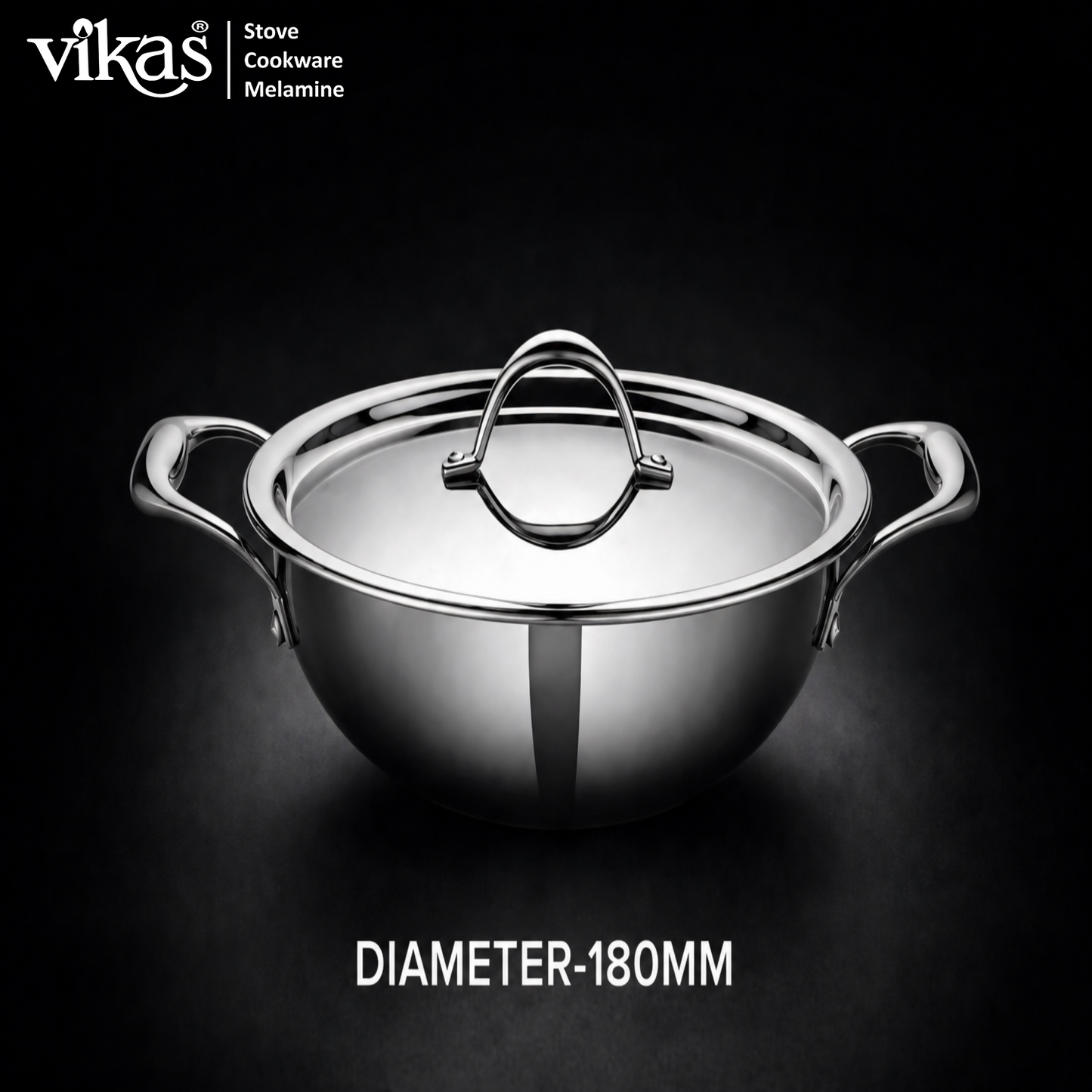 180mm Vikas Triply Kadai variant image