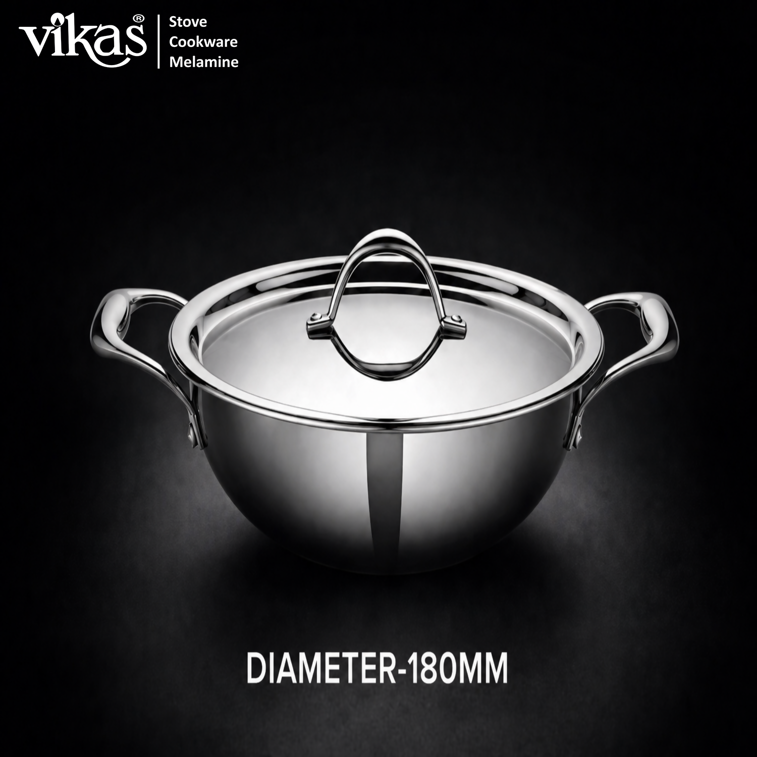 180mm Vikas Triply Kadai variant image