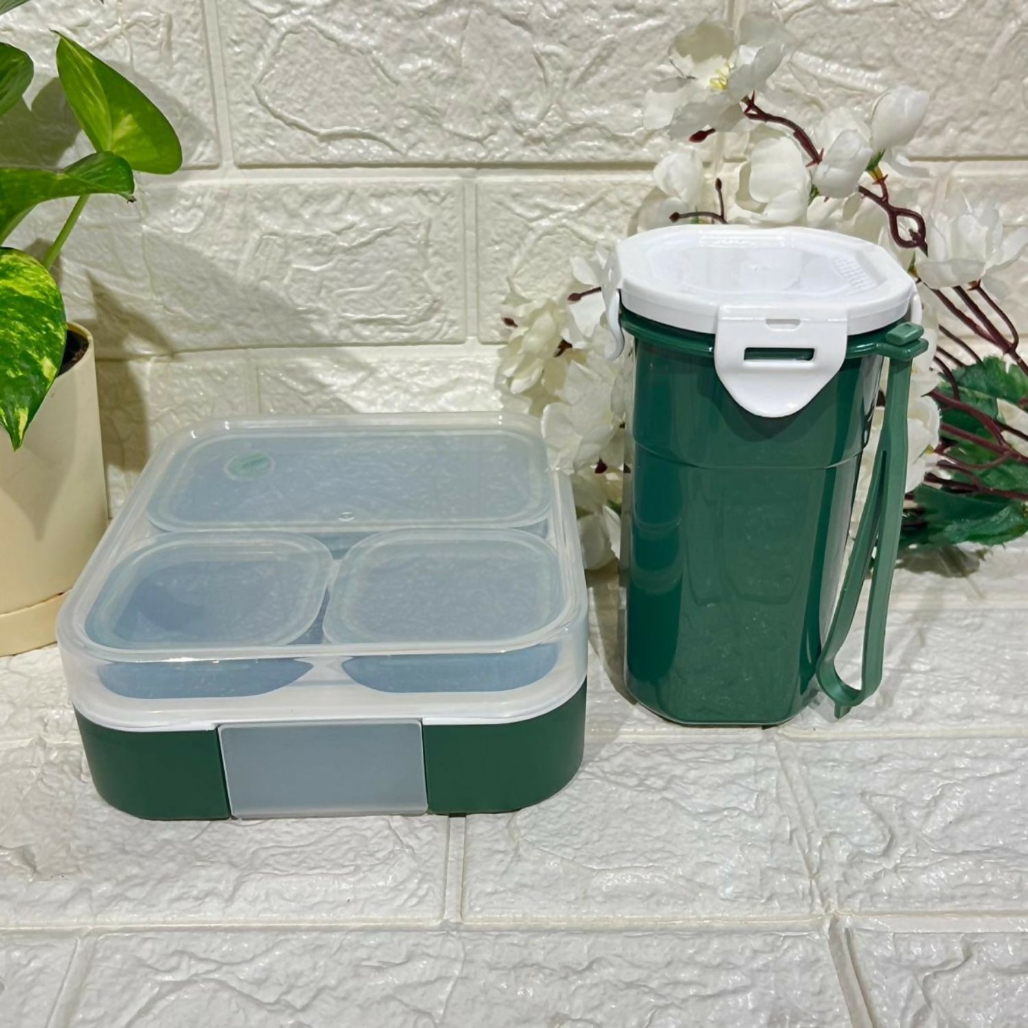 Zesty Lunch box with Bottle Combo
