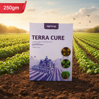 Agriyug Terra Cure, Lyophilization Technology, Controls Soil Borne Fungi (Black and White) (250 g)