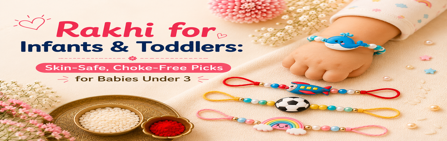 Rakhi for Infants & Toddlers: Skin-Safe, Choke-Free Picks for Babies Under 3