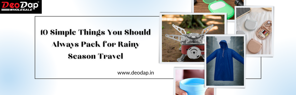 10 Simple Things You Should Always Pack for Rainy Season Travel