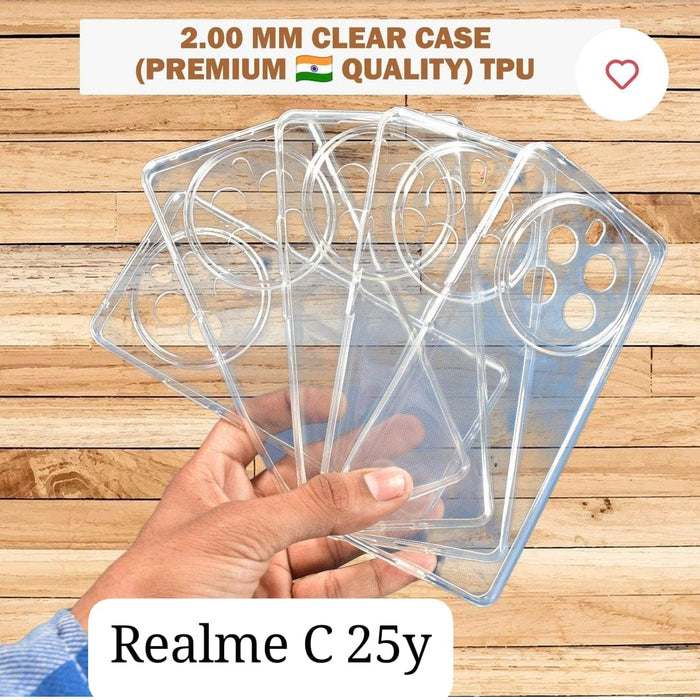 Realme के लिए क्लियर Tpu सॉफ्ट केस