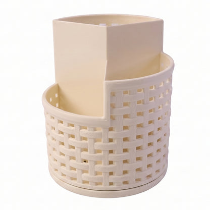 Rotating organizer with multiple compartments