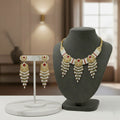 Ruby Pearl Chandbali Choker Set – Elegant Festival Jewelry