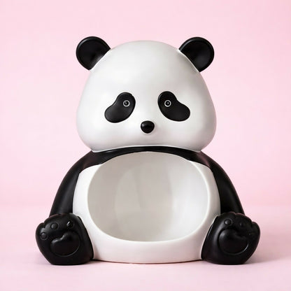 Panda Storage Organizer Box Cute Desk and Toy Holder for Kids Room