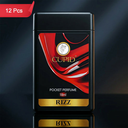 Cupid Rizz Pocket Perfume Long Lasting Fragrance Spray (18Ml X 12 Pc)