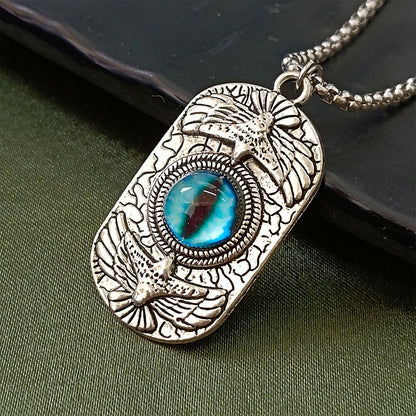 Dragon Devil's Eye Chain Pendant
