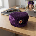 Velvet Boys Cap – Elegant Festive Headwear with Stone Brooch