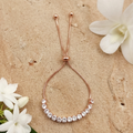 Jewellery – Elegant Rose Gold AD Bracelet for Women