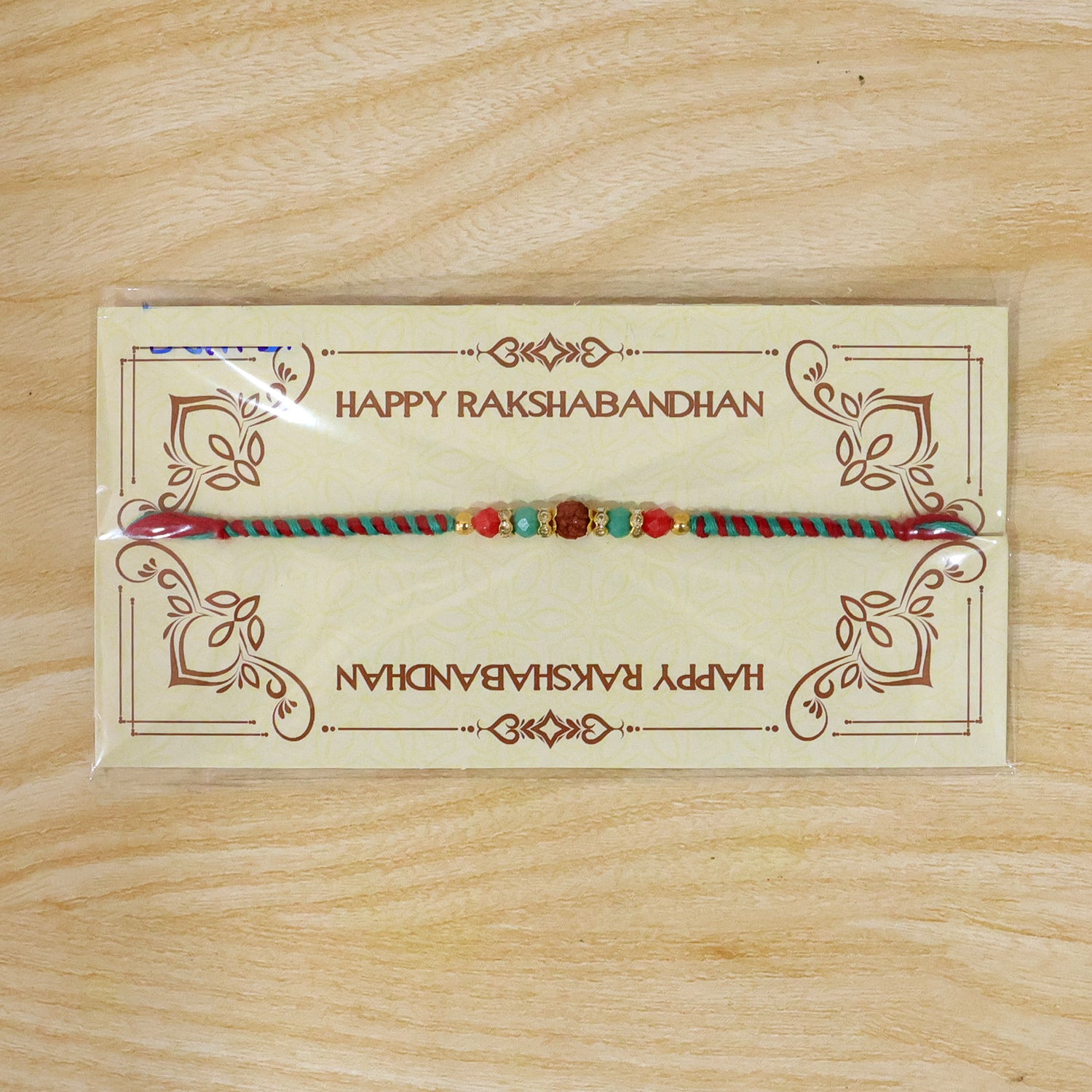 Multicolor Kids Charm Rakhi with Bright Beads and Cheerful Raksha Bandhan Beauty