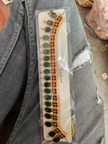 Modern Rose Gold Pave Crystal Teardrop Choker Set