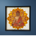 Wooden Buddha 3D Mandala Wall Art – Peaceful Home Decor 12x12