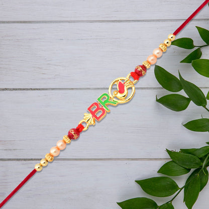 Bro Rakhi Stylish Text Design for Raksha Bandhan (10pcs)