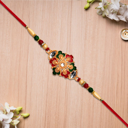 Designer Rakhi Handcrafted Gift for Raksha Bandhan (10pcs)