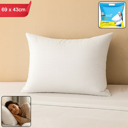 SoftCool Premium Sleeping Pillow with Ultra-Soft Comfort – 69×43 cm