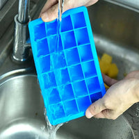 Silicon Square Shape 24 Cavity Ice Cube Trays