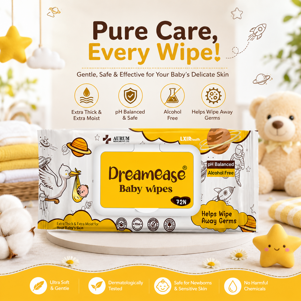 BABY WIPES 99 WATER READY