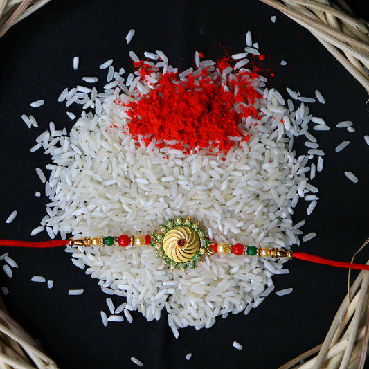Round Shape Rakhi
