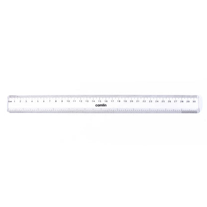 Camlin Transparent Scale 30cm – Durable Plastic Ruler for Accurate Measurements