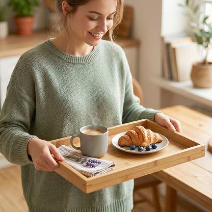 Tea coffee tray rectangular