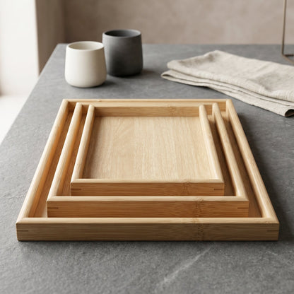 Kitchen snacks serving tray