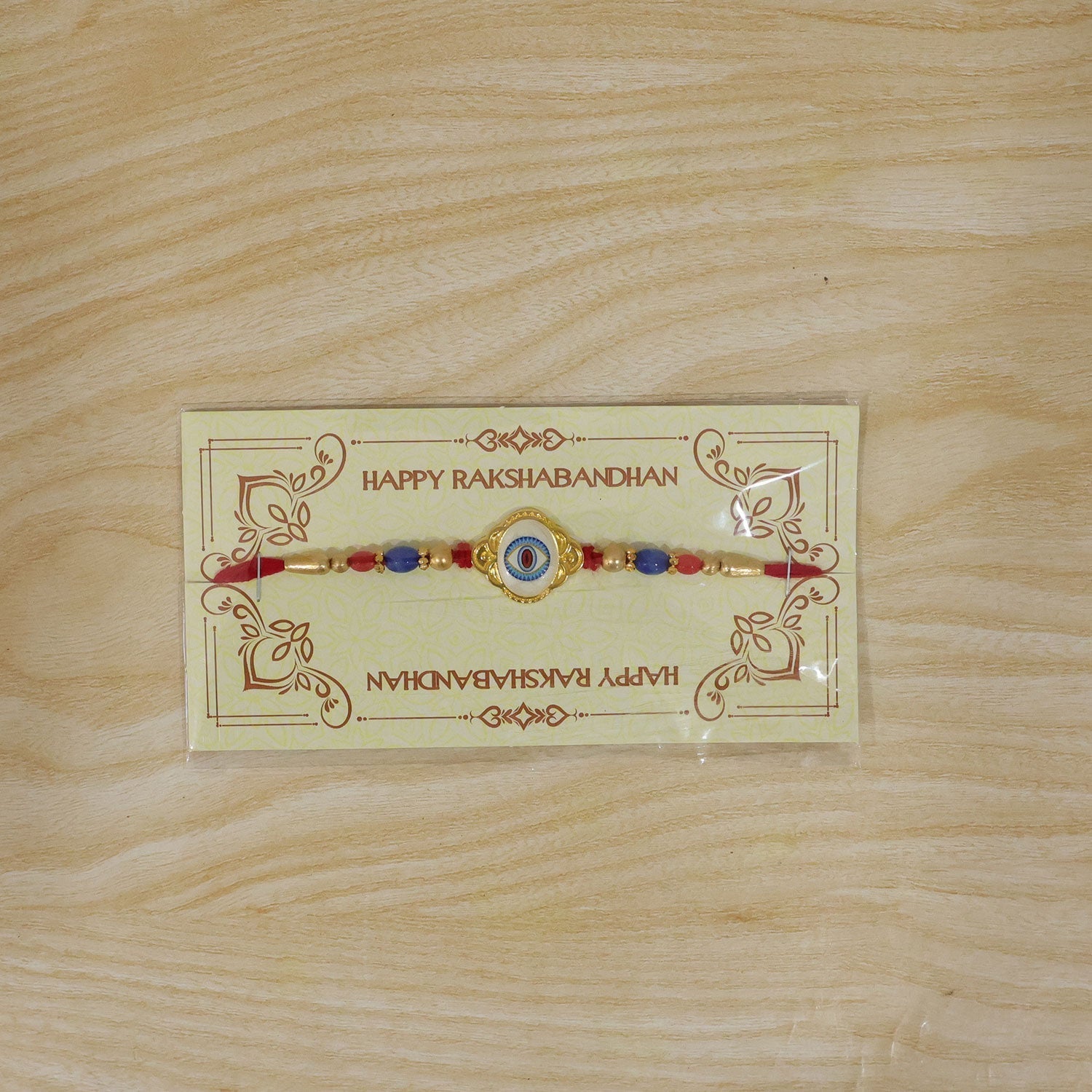 Evil Eye Motif Stone Studded Designer Rakhi for Brother (10pcs)