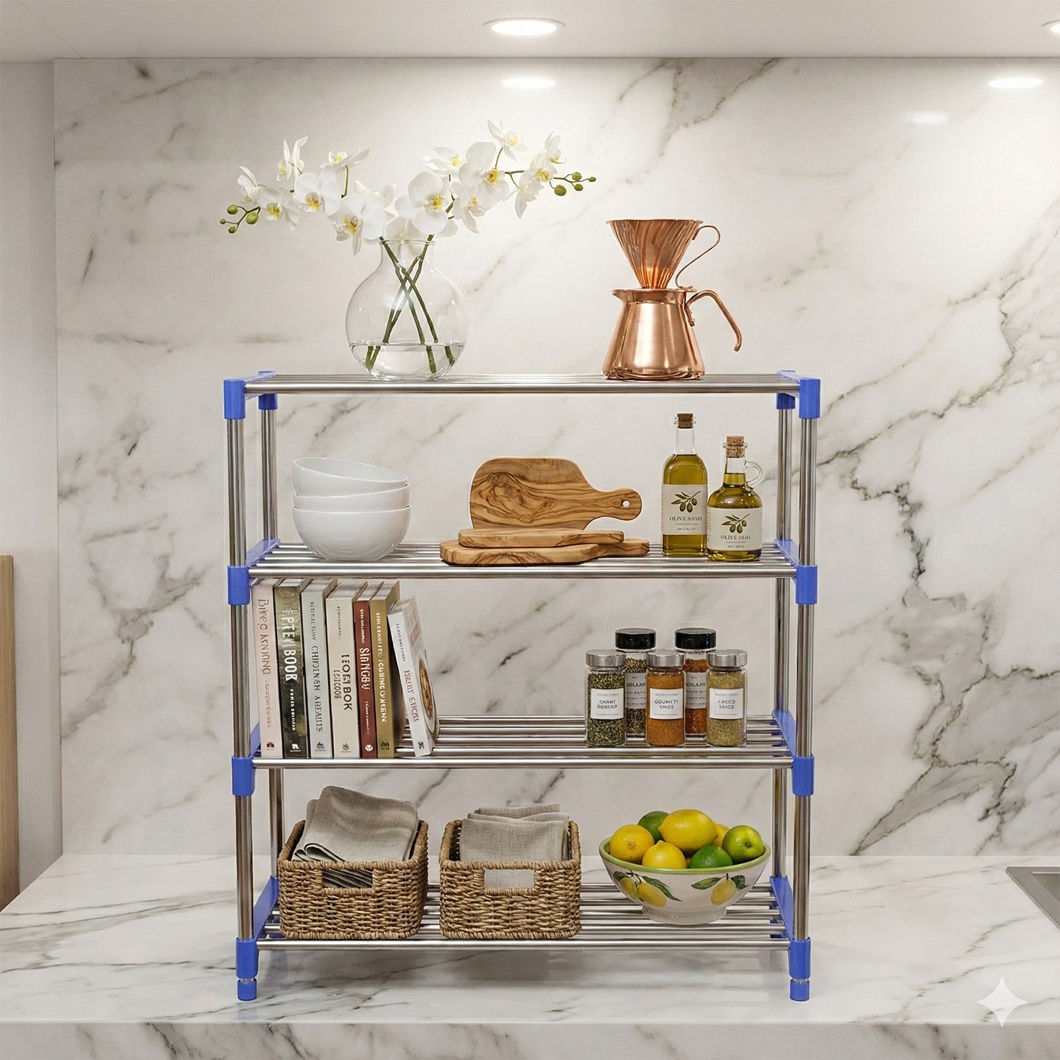 Multipurpose 4-Layer Shoe Rack Organizer Set