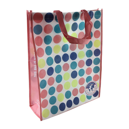 Printed reusable shopping bag
