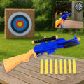 Shot Air Gun Toy with Scope – Safe Foam Bullet Blaster for Kids