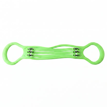 5 Tube Silicone Chest Expander Resistance Band for Home Gym Workout (1 Pc)