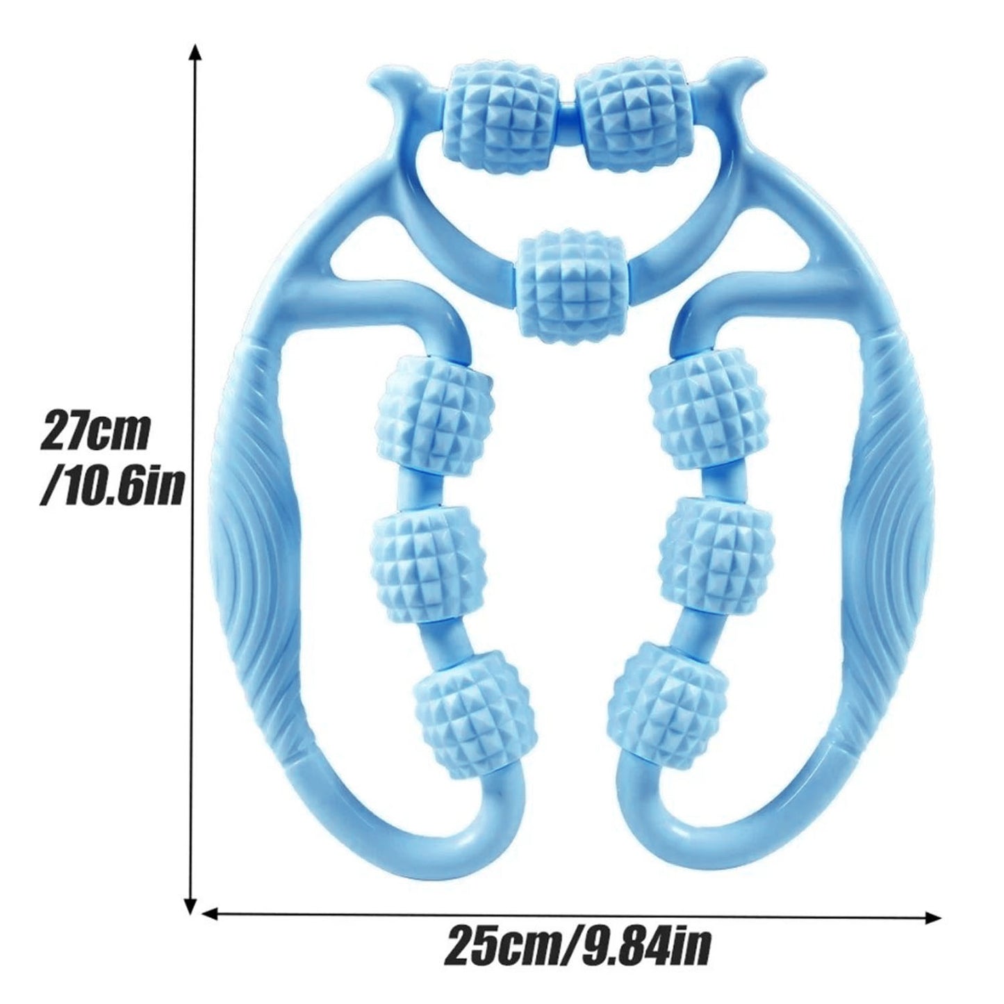 Handheld Body Massage Roller for Legs, Arms & Muscle Relaxation (1 Pc)