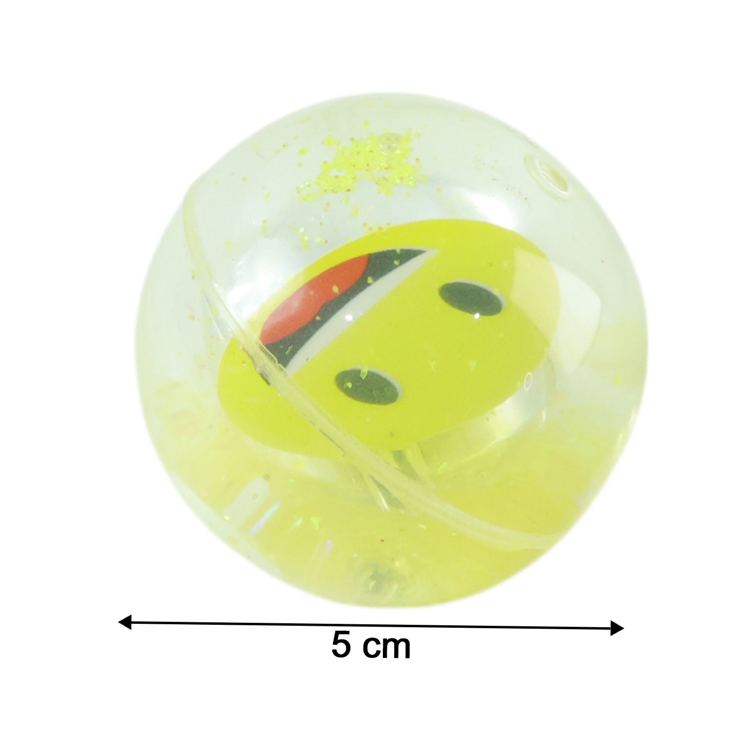 Smiley Face Sensory Light Water Ball Toy for Kids (1 Pc)