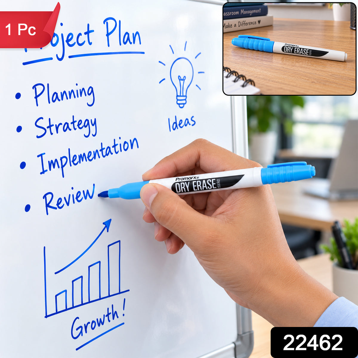 Blue Dry Erase Whiteboard Marker Pen - sku-Recovered.jpg